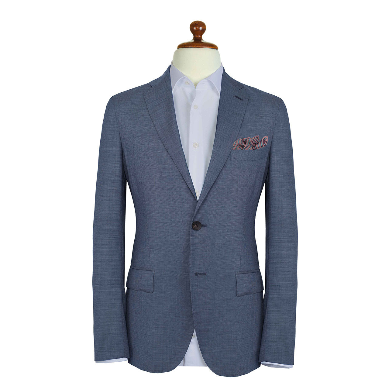 Paths of Destiny Cherry Blossom Pink Pocket Square