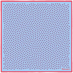 Polka Power Beau Blue Pocket Square