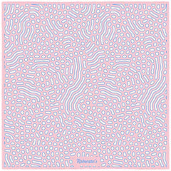 Beneath the Lens Piggy Pink Pocket Square