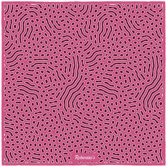 Beneath the Lens Pale Violet Red Pocket Square